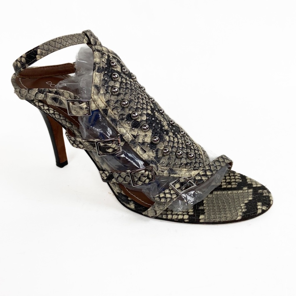 Donald J. Pliner Snakeskin Heels